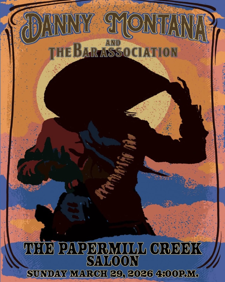 Danny Montana at the Paper Mill Creek Saloon.2026.03.29