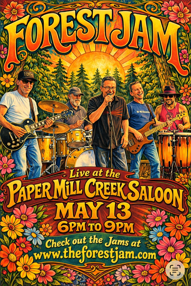 Forest Jam Band at the Paper Mill Creek Saloon