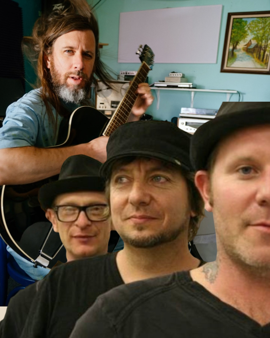 Beso Negro and Chris Peck at the Paper Mill Creek Saloon